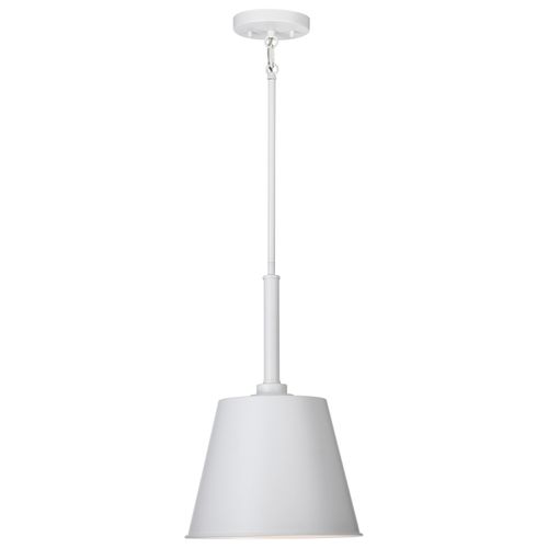 Main product image of Alexis 1 Light Small Pendant Matte White Finish