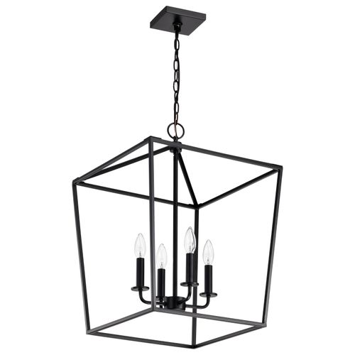 Main product image of Emma 4 Light Small Pendant Dark Bronze Finish