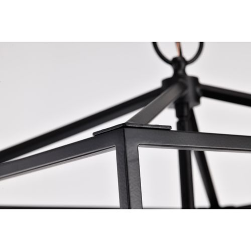 Main product image of Emma 4 Light Small Pendant Dark Bronze Finish