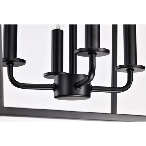 Main product image of Emma 4 Light Small Pendant Dark Bronze Finish