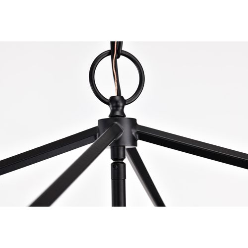 Main product image of Emma 4 Light Small Pendant Dark Bronze Finish