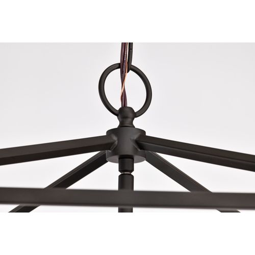 Main product image of Emma 4 Light Large Pendant Dark Bronze Finish