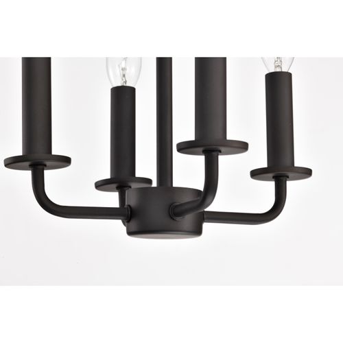 Main product image of Emma 4 Light Large Pendant Dark Bronze Finish