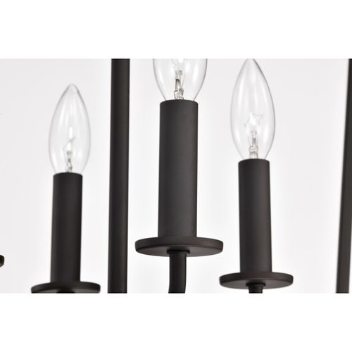 Main product image of Emma 4 Light Large Pendant Dark Bronze Finish