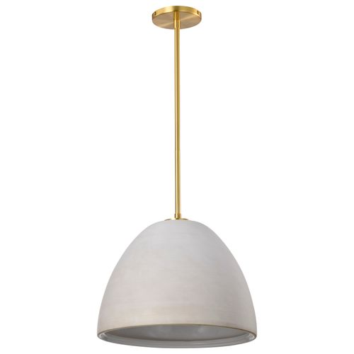 Main product image of Collins 14 Inch Pendant Ceramic w/ Gold Accents
