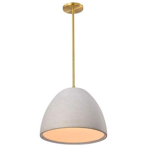 Main product image of Collins 14 Inch Pendant Ceramic w/ Gold Accents