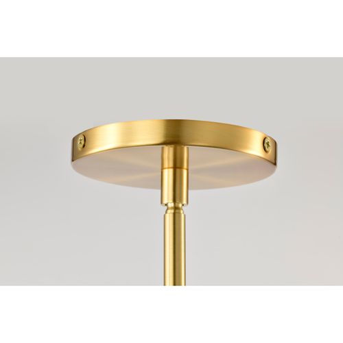 Main product image of Collins 14 Inch Pendant Ceramic w/ Gold Accents