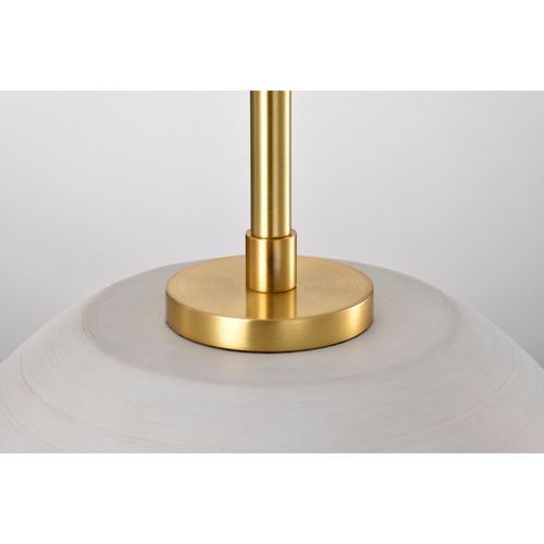 Main product image of Collins 14 Inch Pendant Ceramic w/ Gold Accents