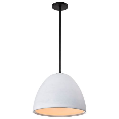 Main product image of Collins 14 Inch Pendant Ceramic w/ Silver Accents