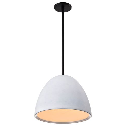 Main product image of Collins 14 Inch Pendant Ceramic w/ Silver Accents