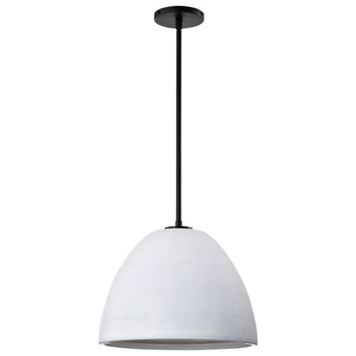 Main product image of Collins 14 Inch Pendant Ceramic w/ Silver Accents