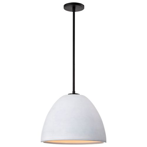 Main product image of Collins 14 Inch Pendant Ceramic w/ Silver Accents