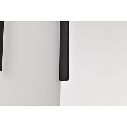 Main product image of Roselle Mini Pendant Matte Black w/ White Glass