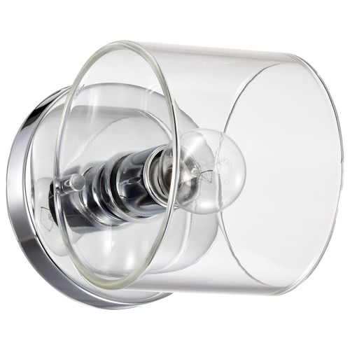 Main product image of Marlowe 1 Light Vanity Polished Nickel w/ Clear Glass