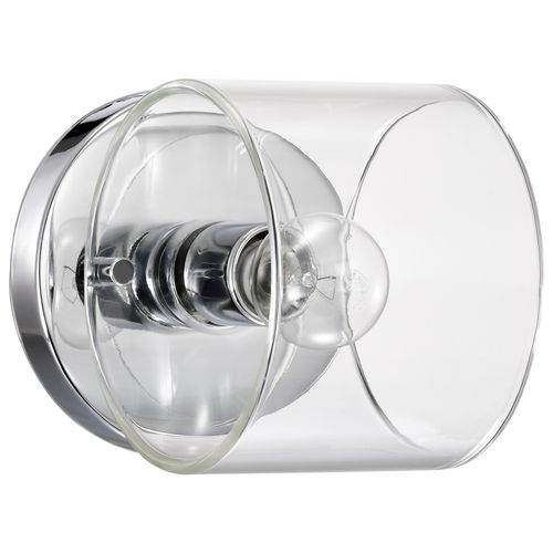 Main product image of Marlowe 1 Light Vanity Polished Nickel w/ Clear Glass