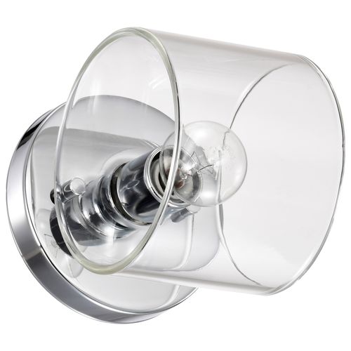 Main product image of Marlowe 1 Light Vanity Polished Nickel w/ Clear Glass