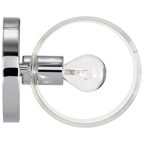 Main product image of Marlowe 1 Light Vanity Polished Nickel w/ Clear Glass
