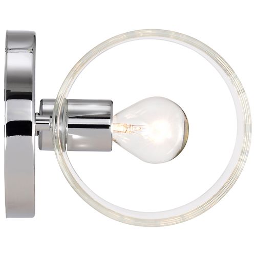 Main product image of Marlowe 1 Light Vanity Polished Nickel w/ Clear Glass