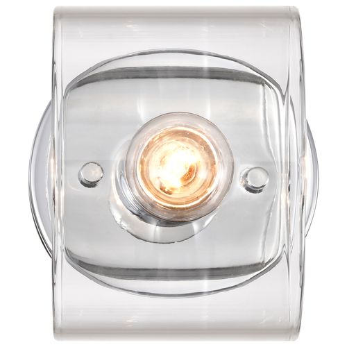Main product image of Marlowe 1 Light Vanity Polished Nickel w/ Clear Glass