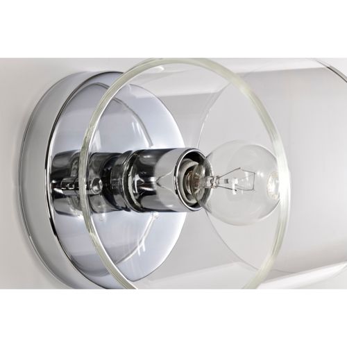 Main product image of Marlowe 1 Light Vanity Polished Nickel w/ Clear Glass