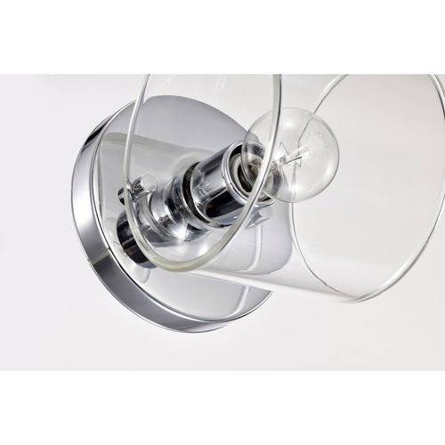 Main product image of Marlowe 1 Light Vanity Polished Nickel w/ Clear Glass