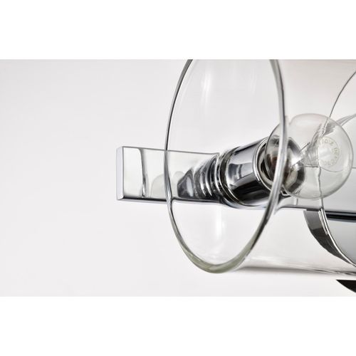 Main product image of Marlowe 2 Light Vanity Polished Nickel w/ Clear Glass