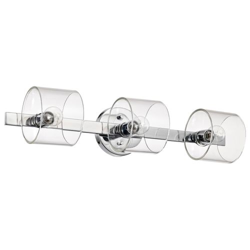 Main product image of Marlowe 3 Light Vanity Polished Nickel w/ Clear Glass