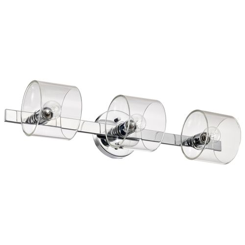Main product image of Marlowe 3 Light Vanity Polished Nickel w/ Clear Glass