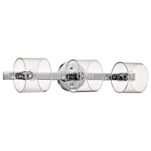 Main product image of Marlowe 3 Light Vanity Polished Nickel w/ Clear Glass