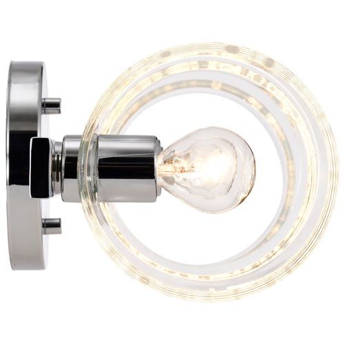 Main product image of Marlowe 3 Light Vanity Polished Nickel w/ Clear Glass