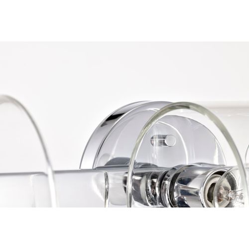 Main product image of Marlowe 3 Light Vanity Polished Nickel w/ Clear Glass