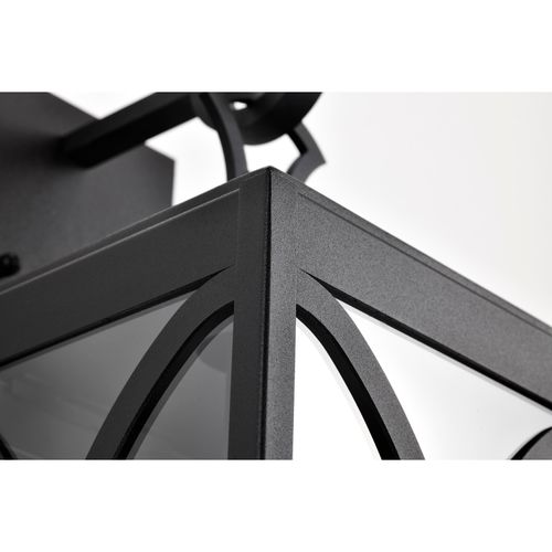 Main product image of Oaklyn 1 Light Large Wall Lantern Matte Black w/ Clear Glass