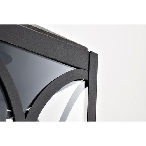 Main product image of Oaklyn 1 Light Large Wall Lantern Matte Black w/ Clear Glass