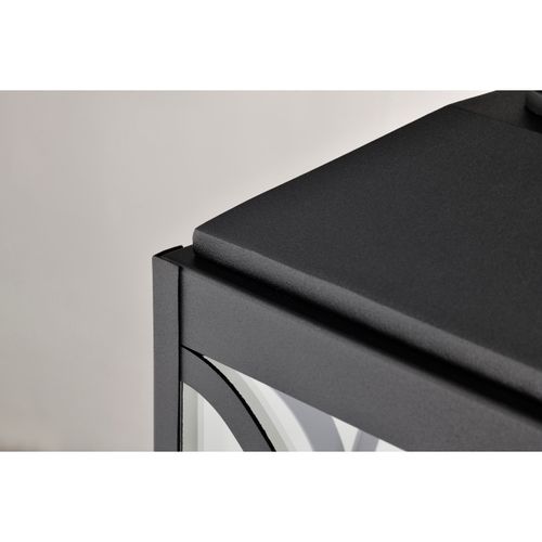 Main product image of Oaklyn 1 Light Post Top Matte Black w/ Clear Glass