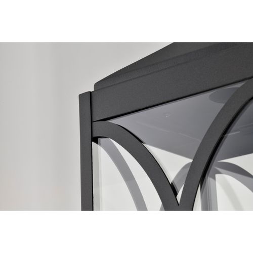 Main product image of Oaklyn 1 Light Post Top Matte Black w/ Clear Glass
