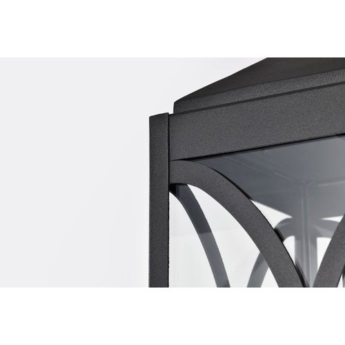 Main product image of Oaklyn 1 Light Hanging Lantern Matte Black w/ Clear Glass