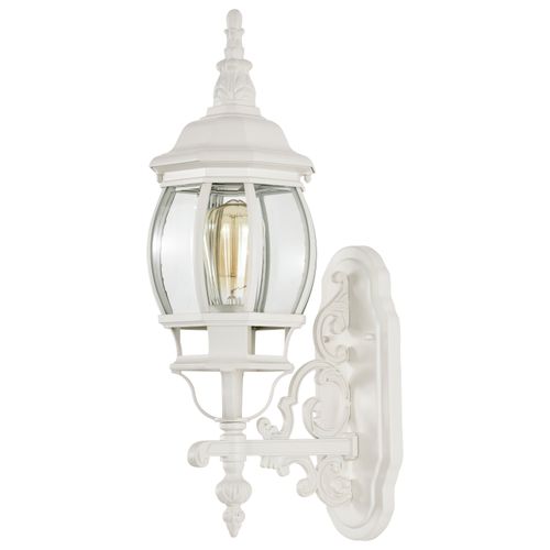 Main product image of Central Park 1 Light 20" Wall Lantern w/ Clear Beveled Glass