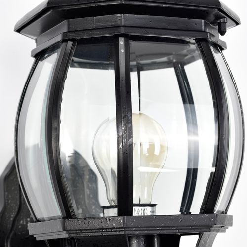 Main product image of Central Park 1 Light 20" Wall Lantern w/ Clear Beveled Glass