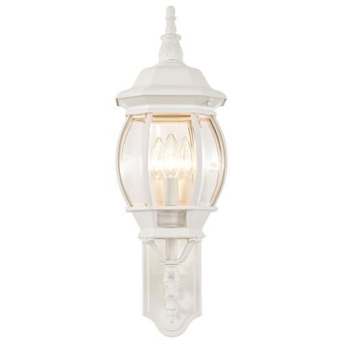 Main product image of Central Park 3 Light 22" Wall Lantern w/ Clear Beveled Glass