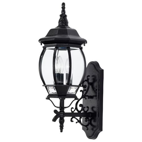 Main product image of Central Park 3 Light 22" Wall Lantern w/ Clear Beveled Glass