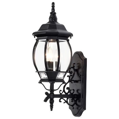 Main product image of Central Park 3 Light 22" Wall Lantern w/ Clear Beveled Glass