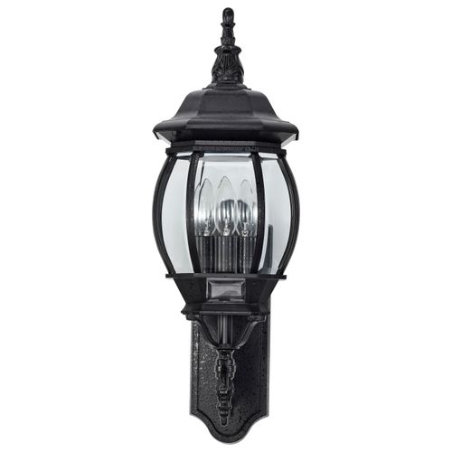 Main product image of Central Park 3 Light 22" Wall Lantern w/ Clear Beveled Glass
