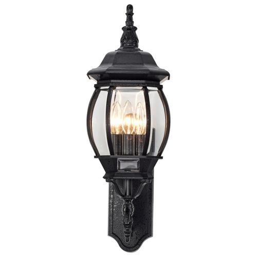 Main product image of Central Park 3 Light 22" Wall Lantern w/ Clear Beveled Glass
