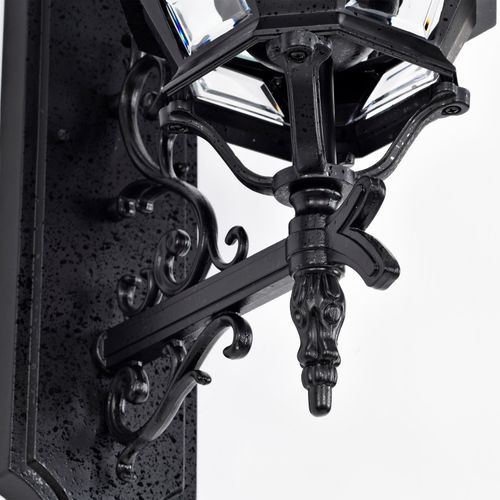Main product image of Central Park 3 Light 22" Wall Lantern w/ Clear Beveled Glass