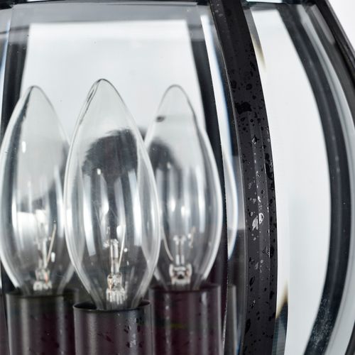 Main product image of Central Park 3 Light 22" Wall Lantern w/ Clear Beveled Glass