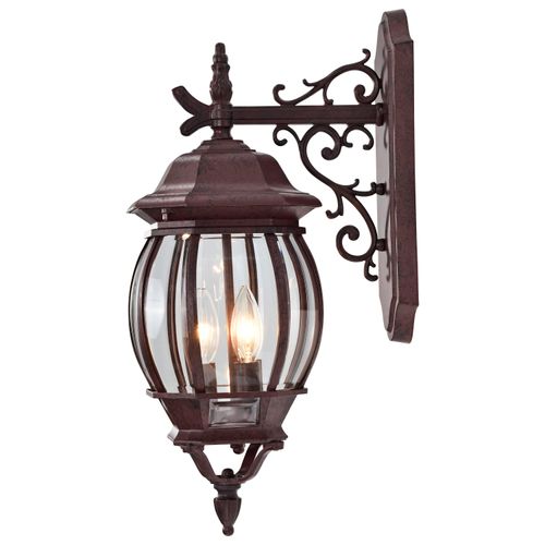 Main product image of Central Park 3 Light 22" Wall Lantern w/ Clear Beveled Glass