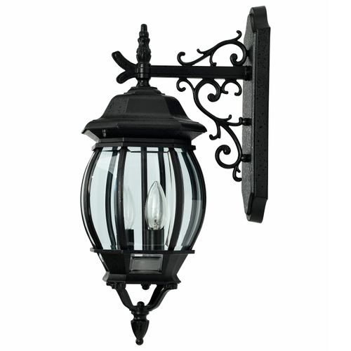 Main product image of Central Park 3 Light 22" Wall Lantern w/ Clear Beveled Glass