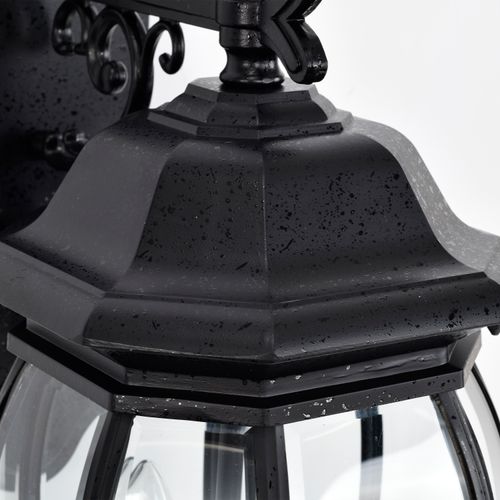 Main product image of Central Park 3 Light 22" Wall Lantern w/ Clear Beveled Glass