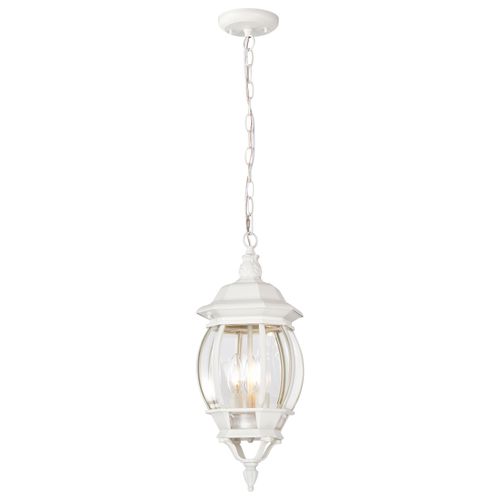 Main product image of Central Park 3 Light 20" Hanging Lantern w/ Clear Beveled Glass