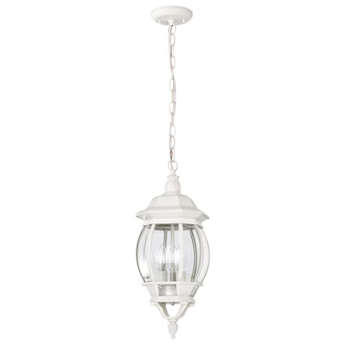 Main product image of Central Park 3 Light 20" Hanging Lantern w/ Clear Beveled Glass